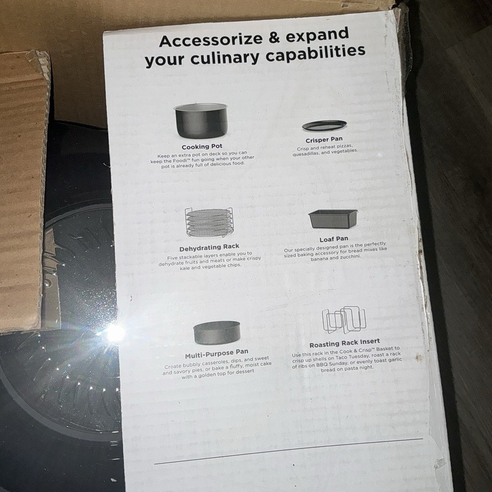 Ninja Foodi 9-in-1 Slow Cooker and Air Fryer OP305 107 - Picture 7 of 14